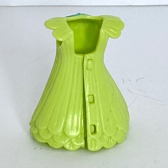 2011 Disney Tinkerbell Fairies Friends Green Plastic Dress Tink Pixie Hollow - Picture 4 of 6